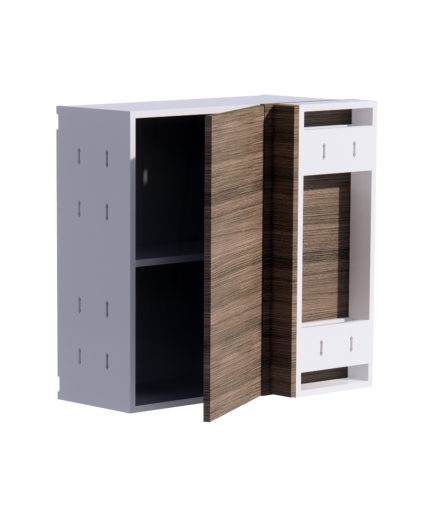 Blind Wall Unit, 1 Door, Right FIL.12CM